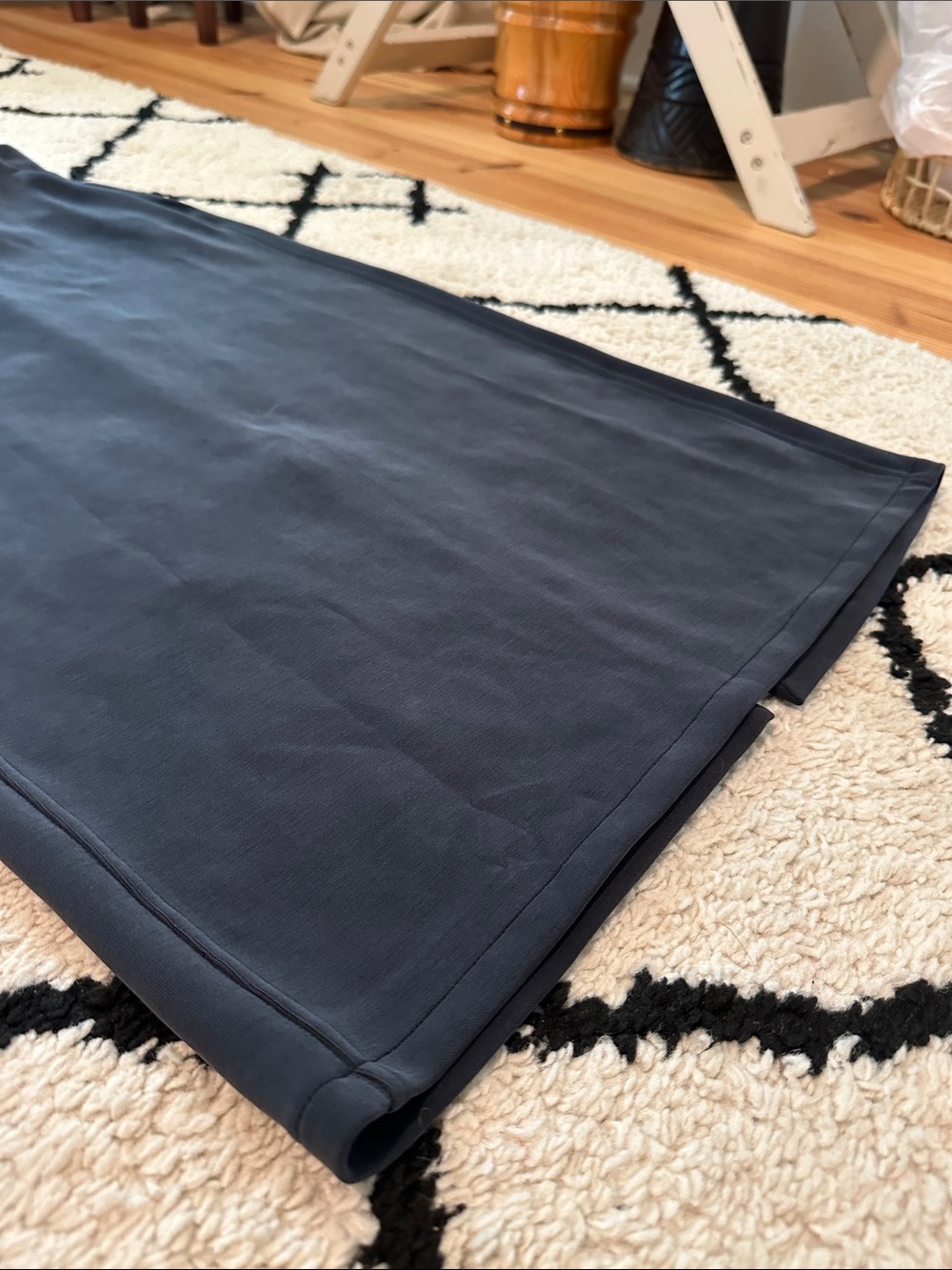 lululemon athletica Charcoal Black Midi Pencil Skirt - Picture 10 of 13